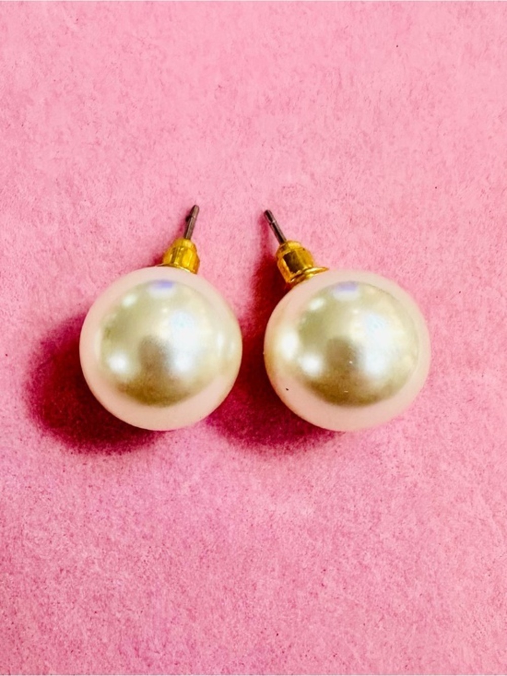 Classic Pearl Stud Earrings